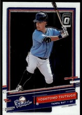 2020 Donruss Optic The Rookies Yoshitomo Tsutsugo Tampa Bay Rays #R-10