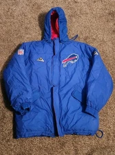 Vintage Buffalo Bills Apex One NFL Pro Line Full-Zip Jacket – Size L – Red/Blue