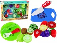 5905515356244 Zestaw OwocóW Do Krojenia Z Akcesoriami Leantoys