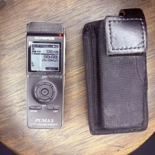 Olympus Puma 3 Law Enforcement Micro SD Voice Recorder w/ Nylon Case