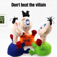 Electric Plush Toy Punch Hit Me Villain Toys Doll Toys For Friends Funny Toys