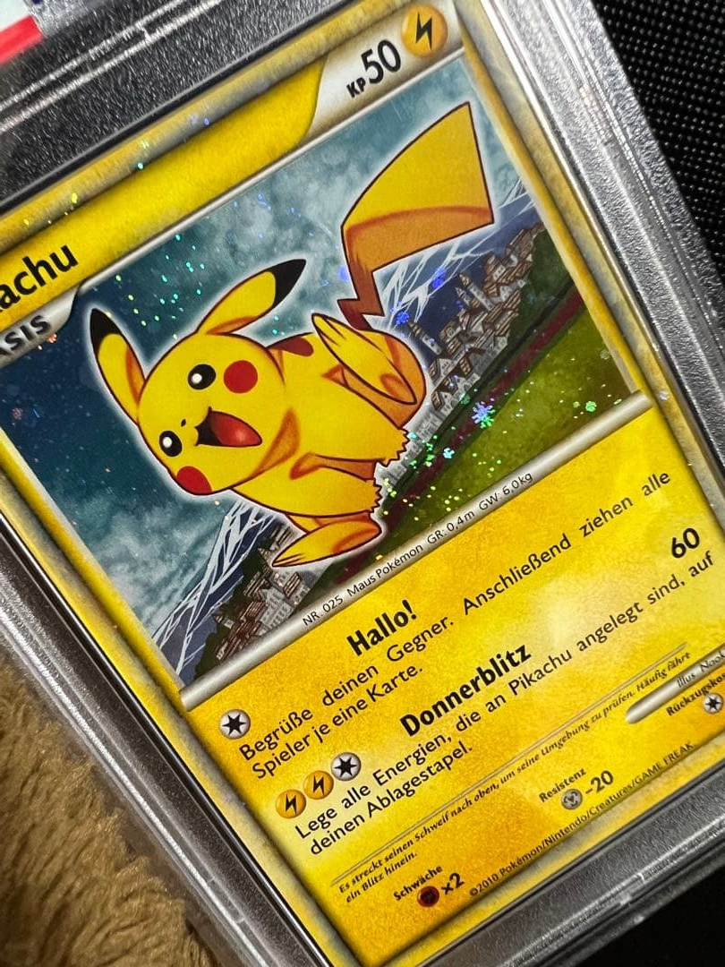 PSA10 2010 Pokemon Card Game Pikachu World Collection 9 Card Promo