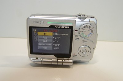 Olympus i:robe IR-500 4.0MP Digital Camera - Silver for sale