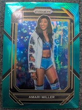 2023 PANINI PRIZM WWE AMARI  MILLER TEAL PRIZM#149#D30/49