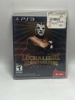 Lucha Libre AAA Heroes del Ring PS3 PlayStation 3 Complete CIB