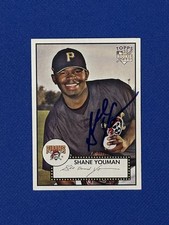 Shane Youman Signed 2007 Topps '52 #43 Rookie Card Pirates Auto autograph Y. rookie card picture