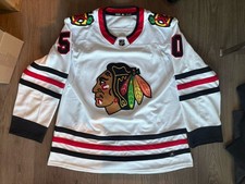 Adidas Chicago Blackhawks hockey jersey #50 Corey Crawford goalie Size Medium 56