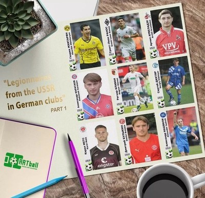 Legionäre aus Sowjetunion in Bundesliga | 1 Teil | Sammelkarten