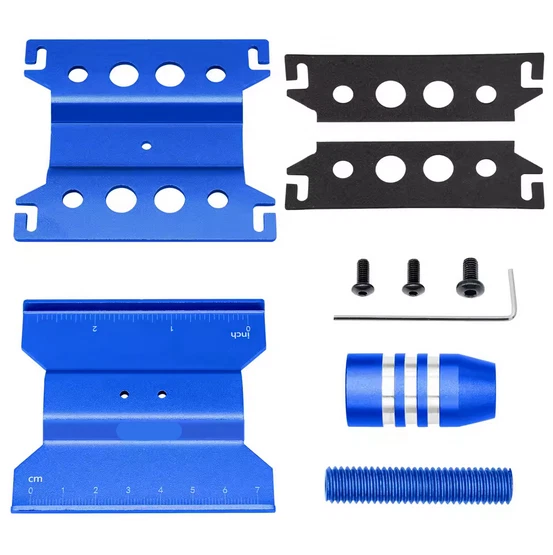 RC Auto Reparaturständer Montageplattform Aluminium RC Auto 1/10 1/12 1/14 1/16 - Bild 4 von 4