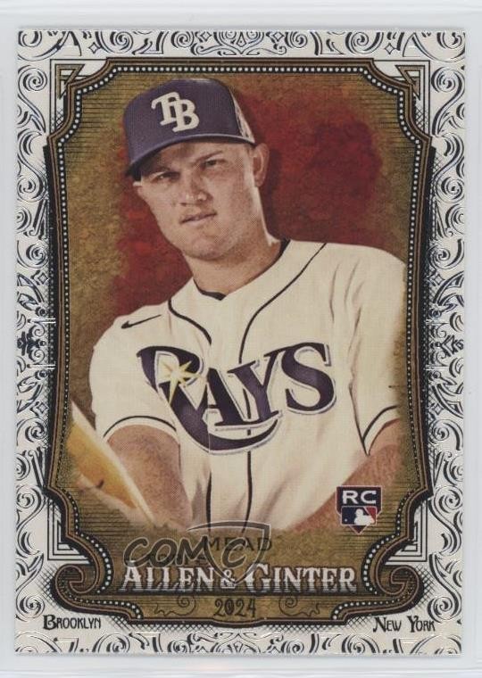2024 Topps Allen & Ginter Foil Filagree Curtis Mead #14 Rookie RC
