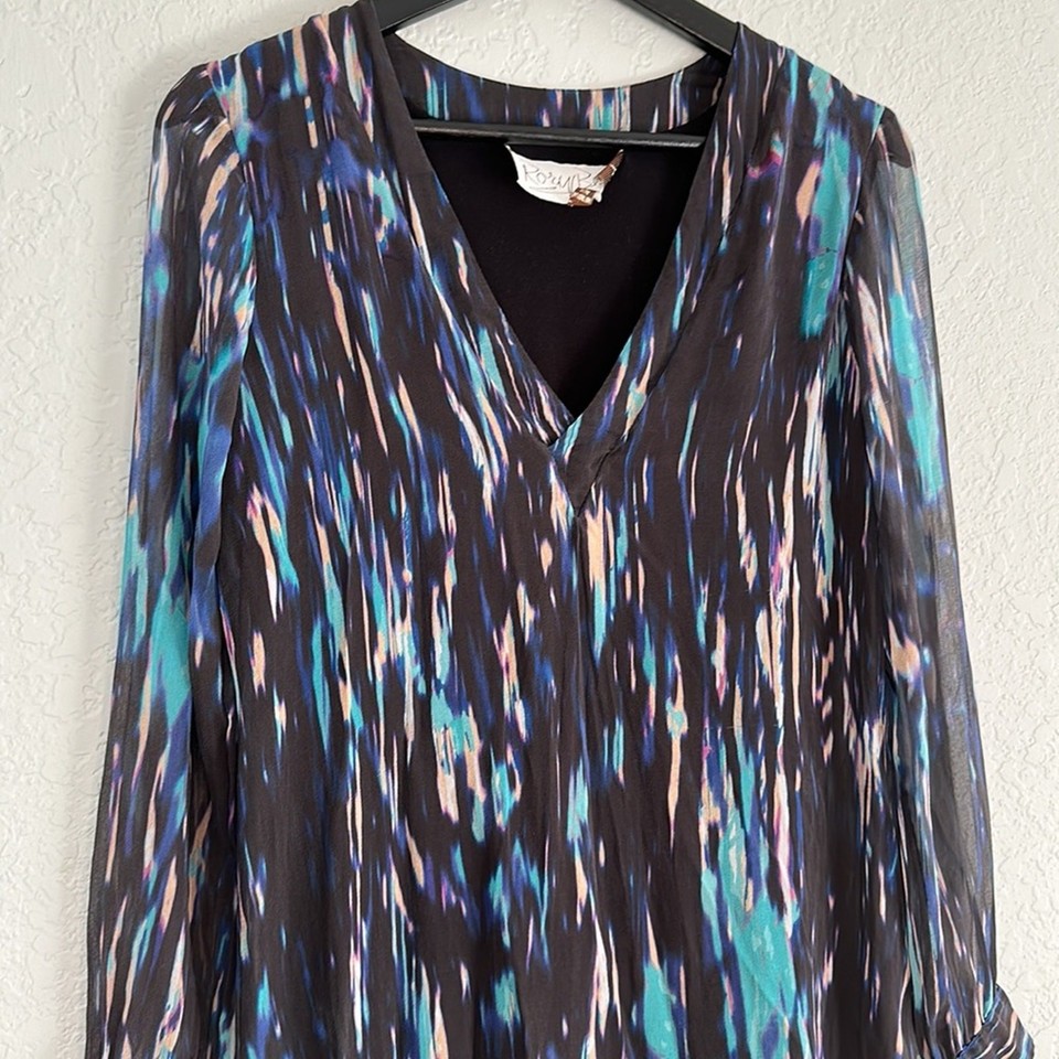 black maxi dress with flowers Floral Department:Women Size:One size Mitch Ryder & The