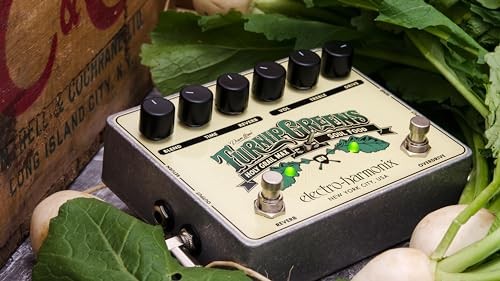 Turing Greens eiectro harmonix エレハモ Electro-Harmonix Turnip Greens Overdrive/Reverb Multi-Effect Pedal