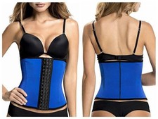 Entrenador de cintura para mujer Latex Cincher Corset Training Shapewear...