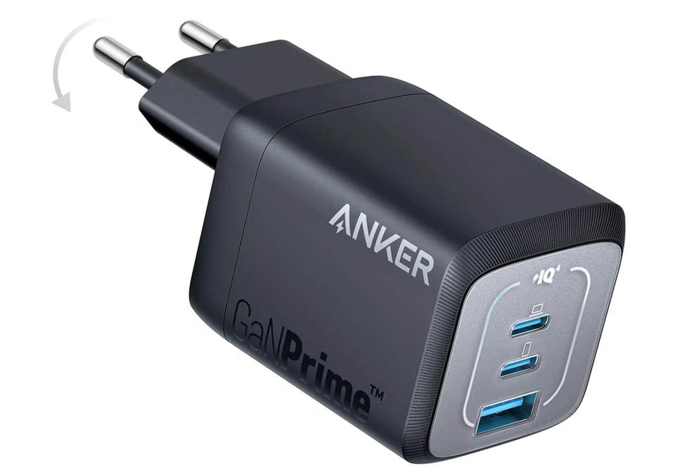 Anker Caricatore USB C Da 67 W, Alimentatore Anker Prime Gan, Caricatore Rapido - Immagine 2 di 4