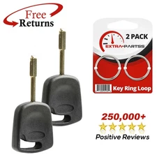 2 For 2010 2011 2012 2013 Ford Transit Connect Uncut Transponder Key Bade H91