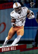 2017 Prestige Xtra Points Blue #278 Brian Hill Rookie RC Card. rookie card picture