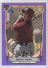 2014 Bowman Chrome Prospects Purple Refractor 76/150 Daniel Palka #BCP38 1v1