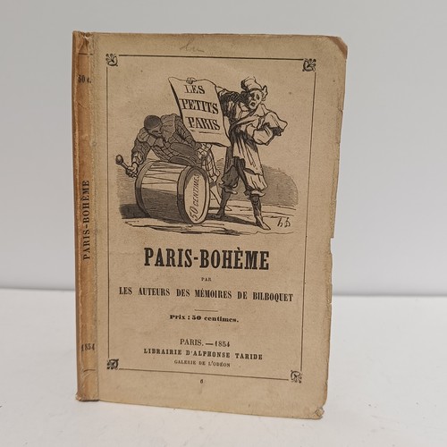 Les Petits Paris - PARIS-BOHÊME AUTEURS DES MÉMOIRES DE BILBOQUET 1854 - Picture 2 of 6