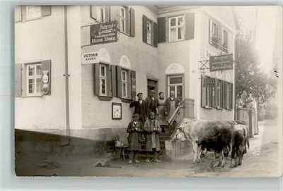 13660815 - 8510 Fuerth Fahrradhandlung und Gasthaus Hans Dietz Emailleschild