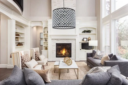 Elegant Lighting Madison 36" 12 Light Royal Crystal Pendant Lamp - Picture 2 of 3