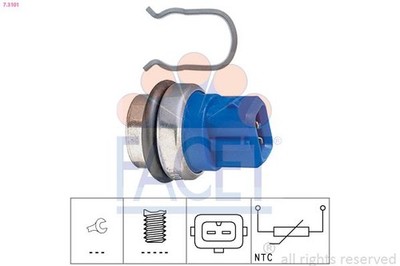 FACET 7.3101 Sensor, Kühlmitteltemperatur für AUDI FORD MERCEDES-BENZ SEAT VW