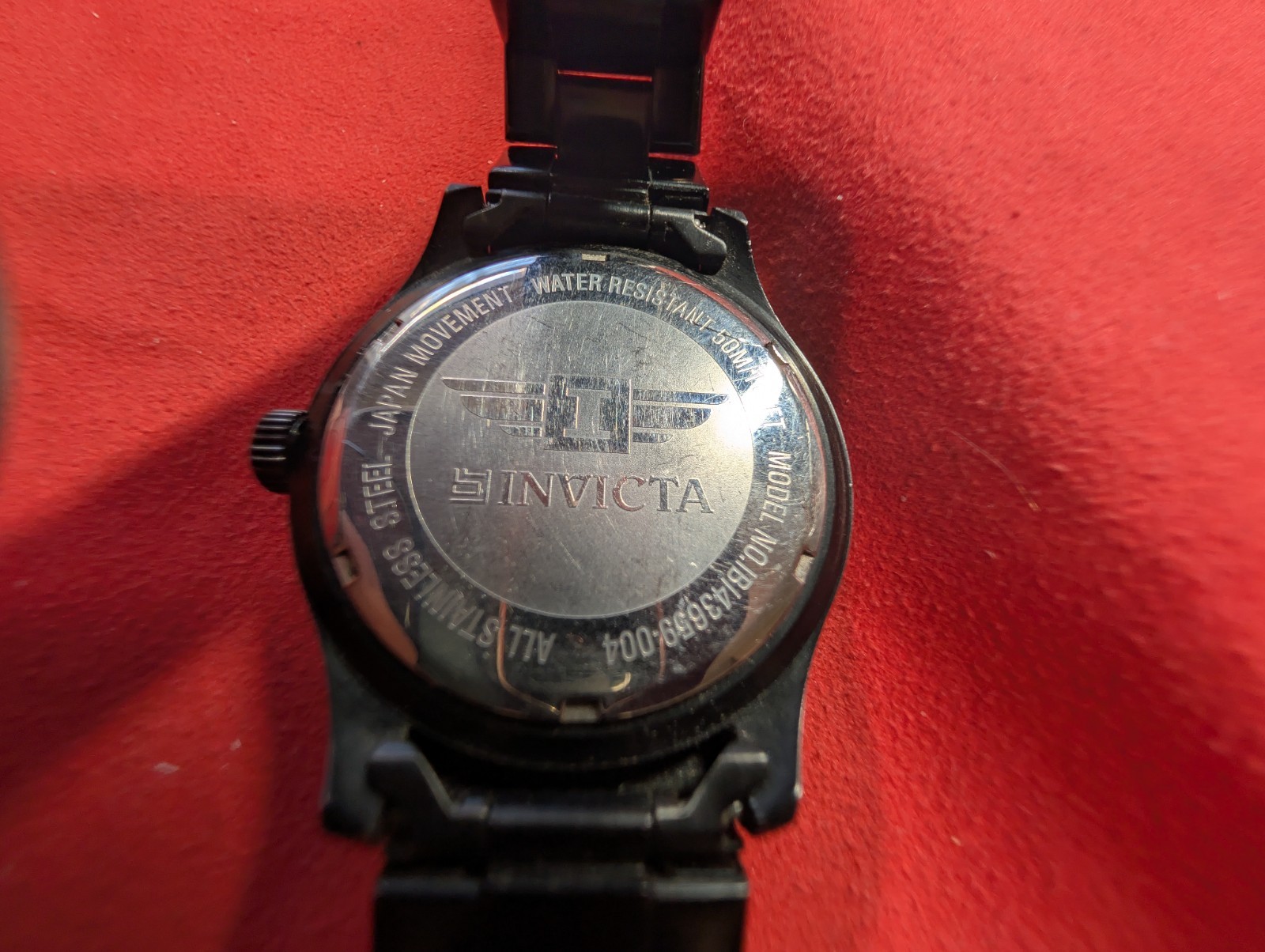 INVICTA Multi-Function Black Ion-Plated Stainless… - image 5