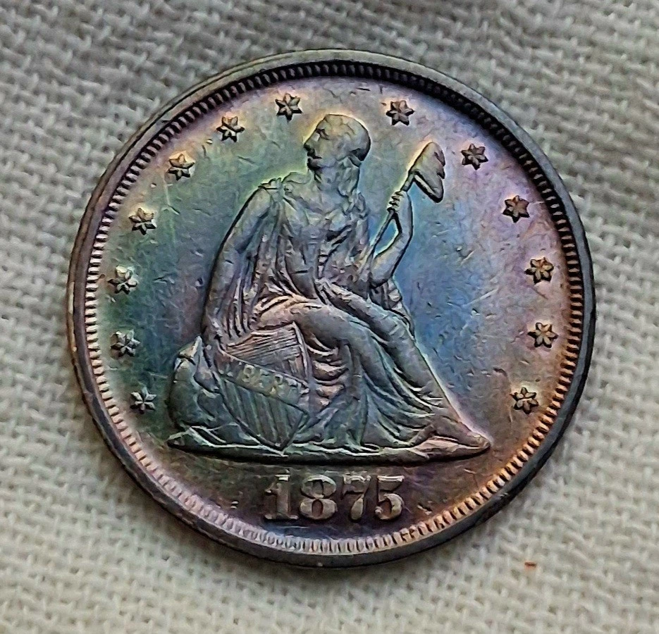 カイ　取り置き品 Uncirculated 1875 Year US Twenty Cent Pieces for sale | eBay