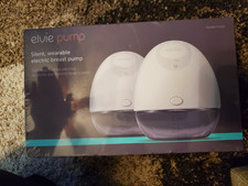 Elvie Hands-Free Wearable Ultra-Quiet Double Breast Pump - New Generation Sealed