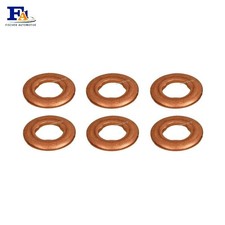 6x Dichtring Einspritzventil f&uuml;r MERCEDES W202 W203 W204 W205 W206 W242 642695
