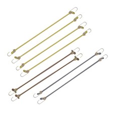 - 10" Mini Bungee Cords in Assorted Colors, ( Pack of 8)