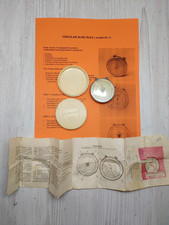 KL-1 circular slide rule USSR Soviet complete set box English manual calculator