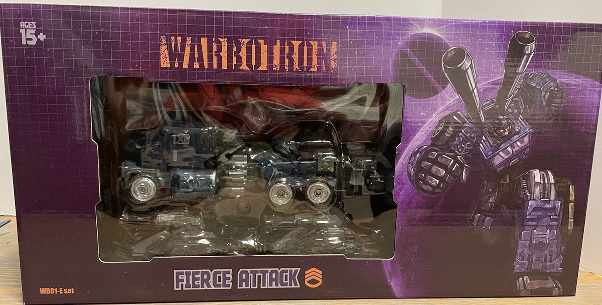 【10%off】warbotron+おまけ Warbotron WB01-E. Fierce Attack (Onslaught). Bruticus. Original