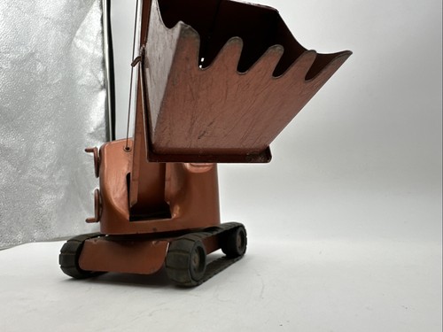 Vntg 1940's Structo Construction Company Power Steam Shovel Crane WORKS! VGUC - Picture 17 of 24