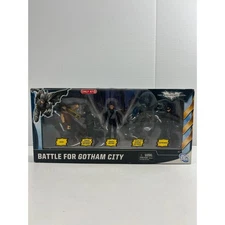 The Dark Knight Rises Battle for Gotham City 4 Figure Set Target Exclusive NIB