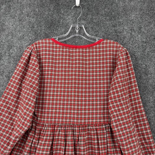 Victoria’s Secret Country Night Gown Long Plaid Cozy Sleep Womens Small Cabin - Picture 4 of 13