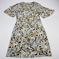Tommy Bahama Hawaiian Floral Dress Chain Tropical Multicolor Women's Extra Small