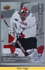 2023 Upper Deck All-Sports Game Dated Moments Silver Thomas Milic #3 READ 0e15
