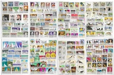 WW Collection_251139 (M/U, see scans). 215 perfect quality stamps, low price!