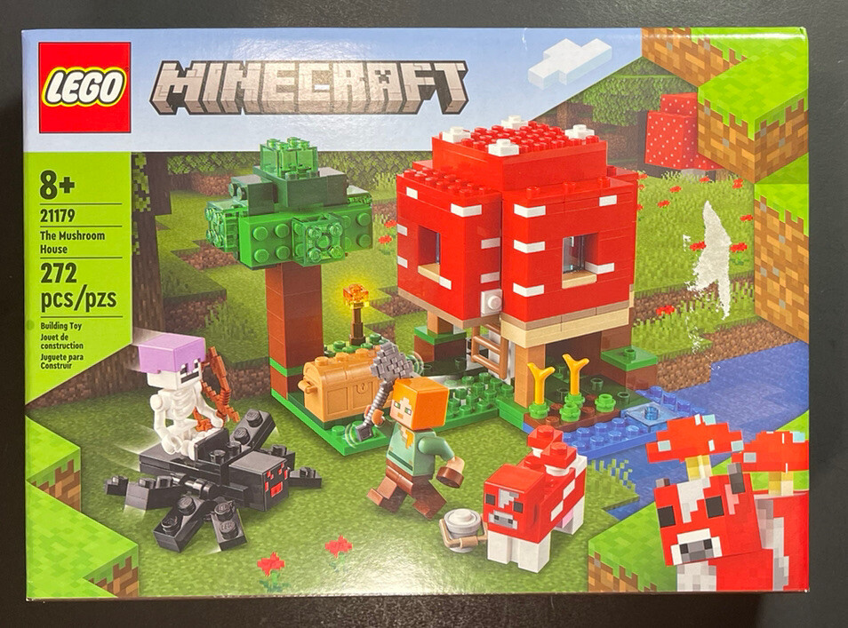LEGO Minecraft Set 21179 [ The Mushroom House ] NEW | eBay