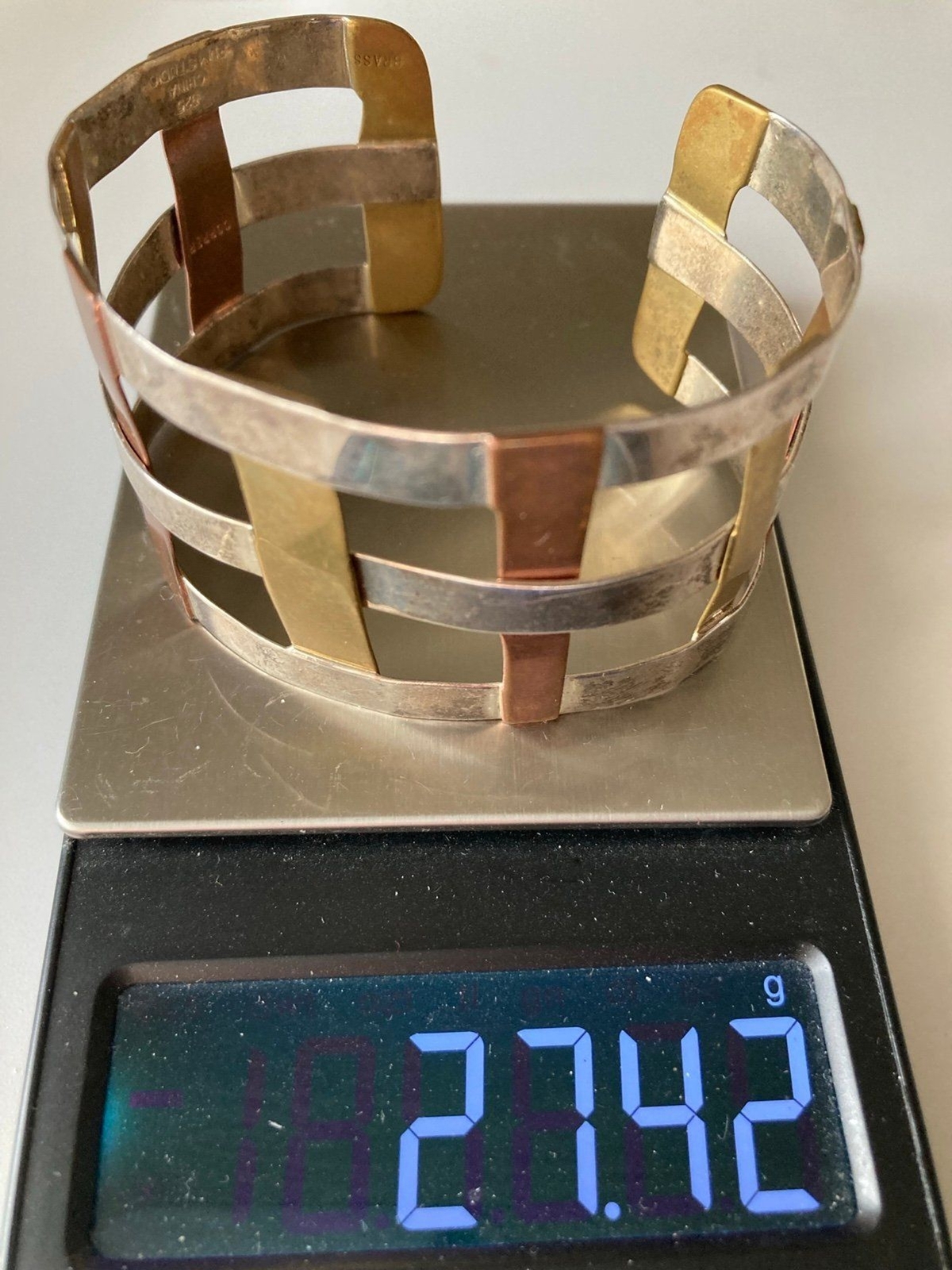 RLM studio sterling copper brass cuff Bracelet - image 9