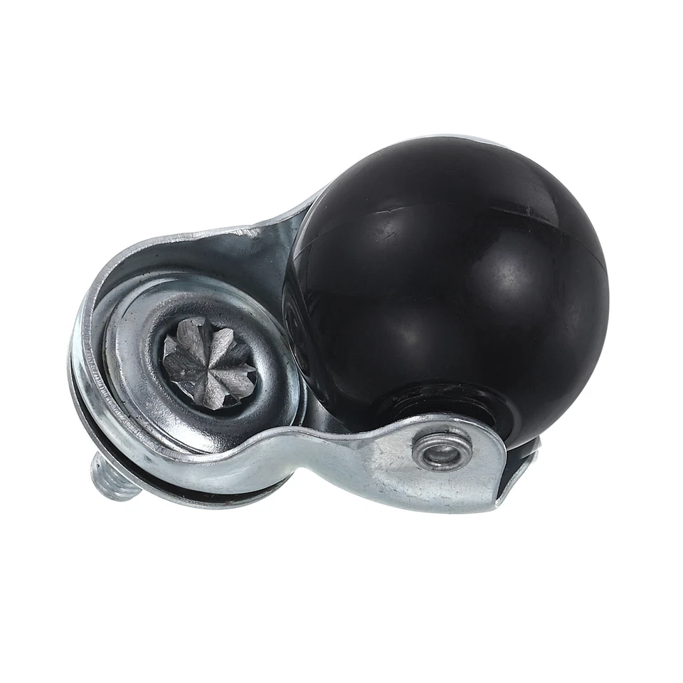 1,5 Zoll Kugelrollen,4 Stück Gewinde-Stuhlrollen 360 Grad drehbare Möbelrollen,S - Bild 4 von 4