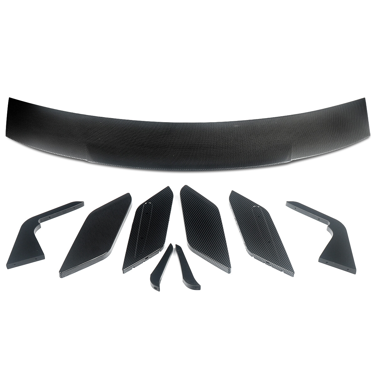 For Audi R8 GT V8 V10 2008-2015 Rear Trunk Spoiler Boot Wing Carbon Fiber Style