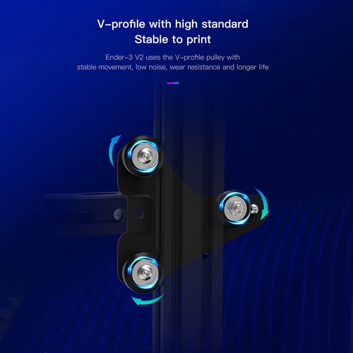 Creality Ender-3 V2 Official 3D Printer 0.1mm Precision + 8GB TF card + 20m PLA - 第 11/12 張圖片