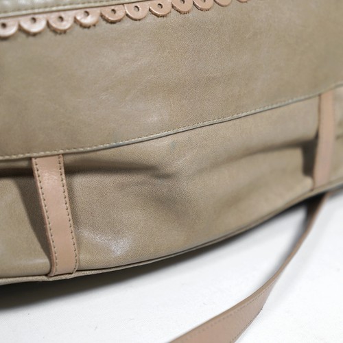 See By Chloé Poya Taupe Clay Crossbody Shoulder Satchel Bag - Picture 8 of 11