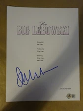 Autographed Julianne Moore Signed The Big Lebowski Script Cover Beckett BAS COA