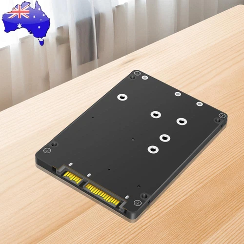 M.2 NGFF B-key & MSATA SSD To SATA 3.0 Adapter Converter Case Enclosure 6Gbps