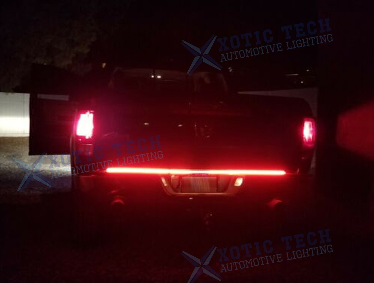 60-Inch Triple Row LED Tailgate Light Bar - 5 Functions For Pickup Trucks & Trailers