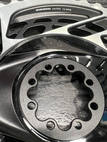 Juego de Encadenantes SRAM Rojo AXS Montaje Directo 46/33t 2x12 Velocidad Gris Polar - Imagen 3 de 6