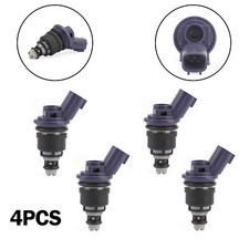 4X 370CC FUEL INJECTOR FOR NISSAN 240SX SILVIA KA24DE S13 14 SR20DET 16600-67U01