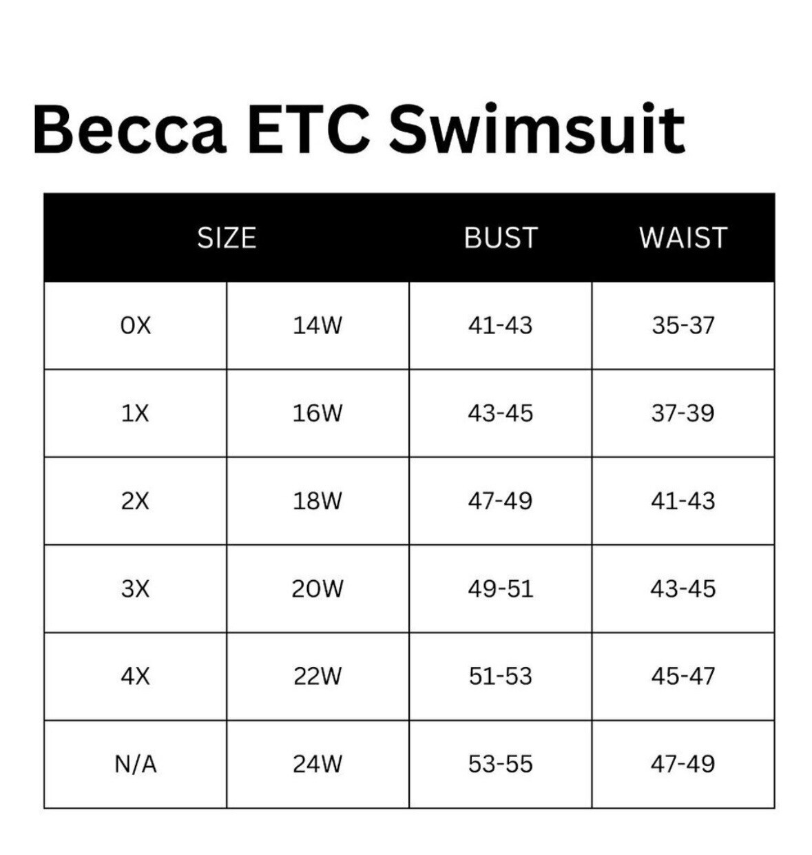 Becca Black Etc Plus Size Color Code Double Strap… - image 3